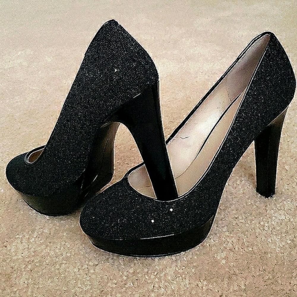 New Nine West "Mellitta" Platform Pump Black (10)